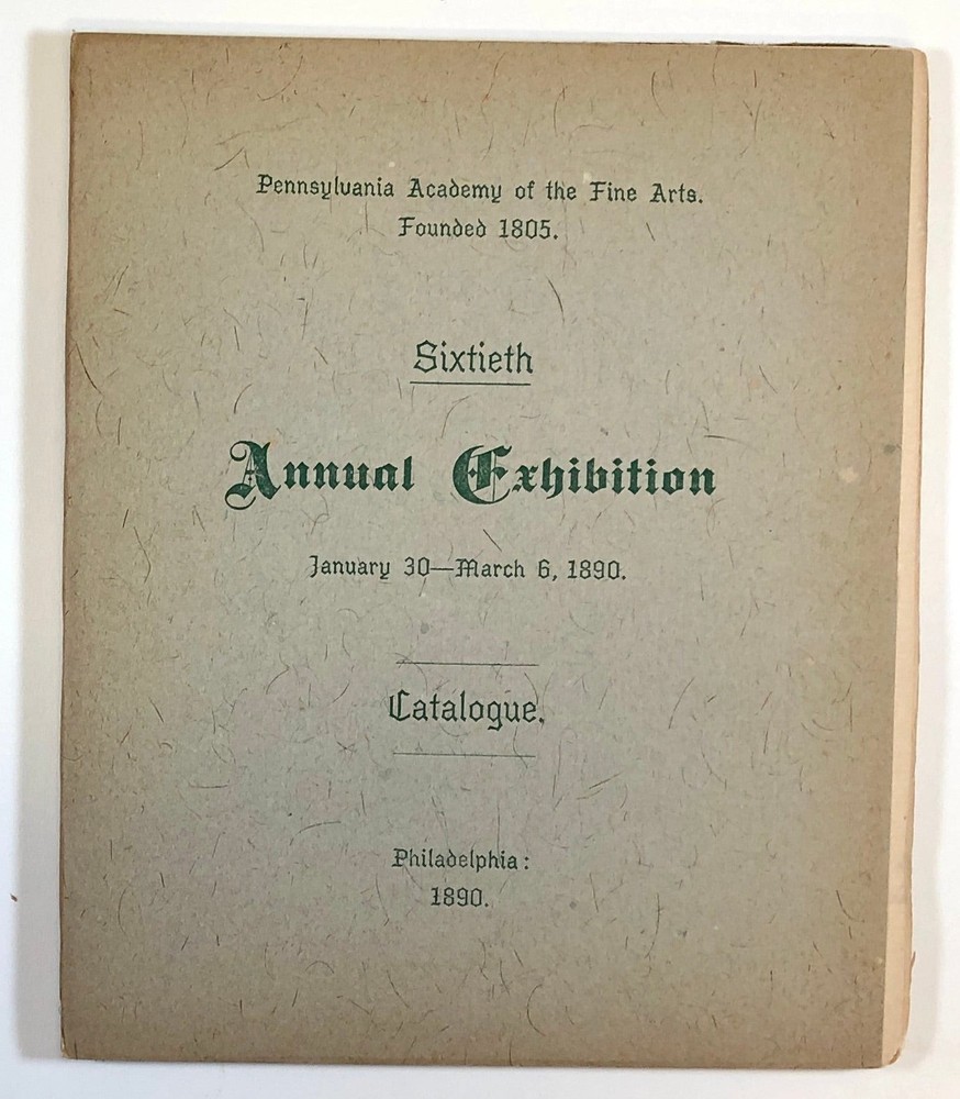 n/a / Pennsylvania Academy of Fine Arts Catalogue of the Sixtieth Annual-image