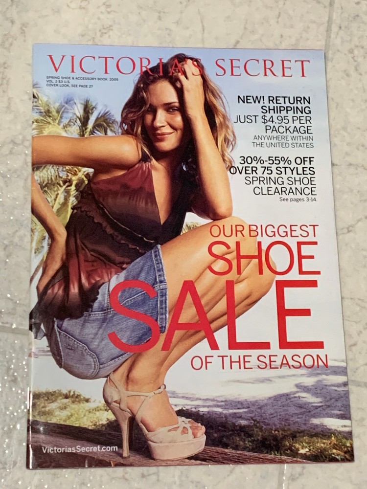 Victoria's Secret Spring Shoe & Accessory Book 2005 Vol 2 catalog