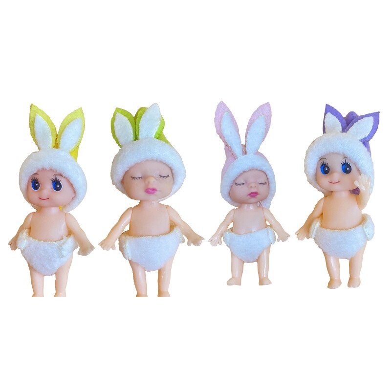 Easter Bunny for Miniature Elf Decoration Costume Plush for Newbo
