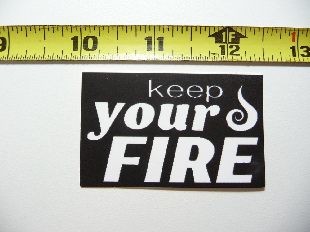 Stay Motivated with Positive Fire Decal Stickers