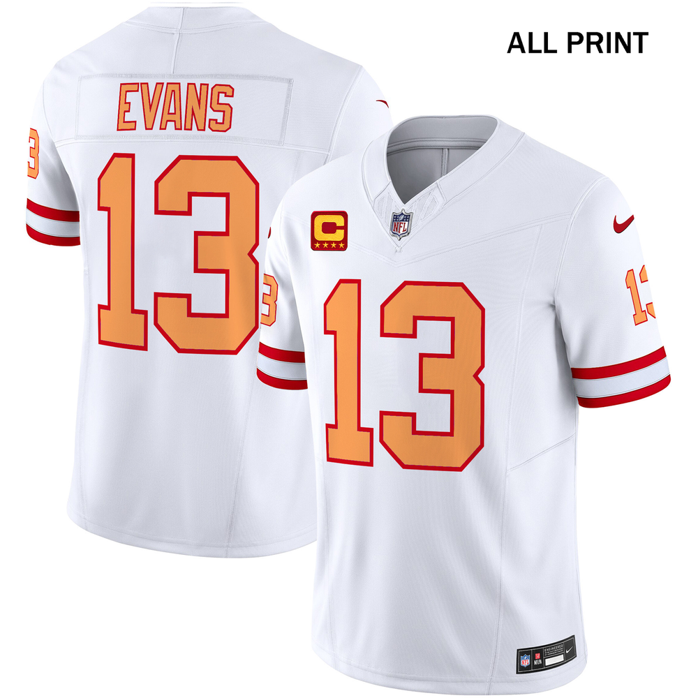 TampaxBay Buccaneers Throwback Mike Evans #13 Football Jersey - Full Print