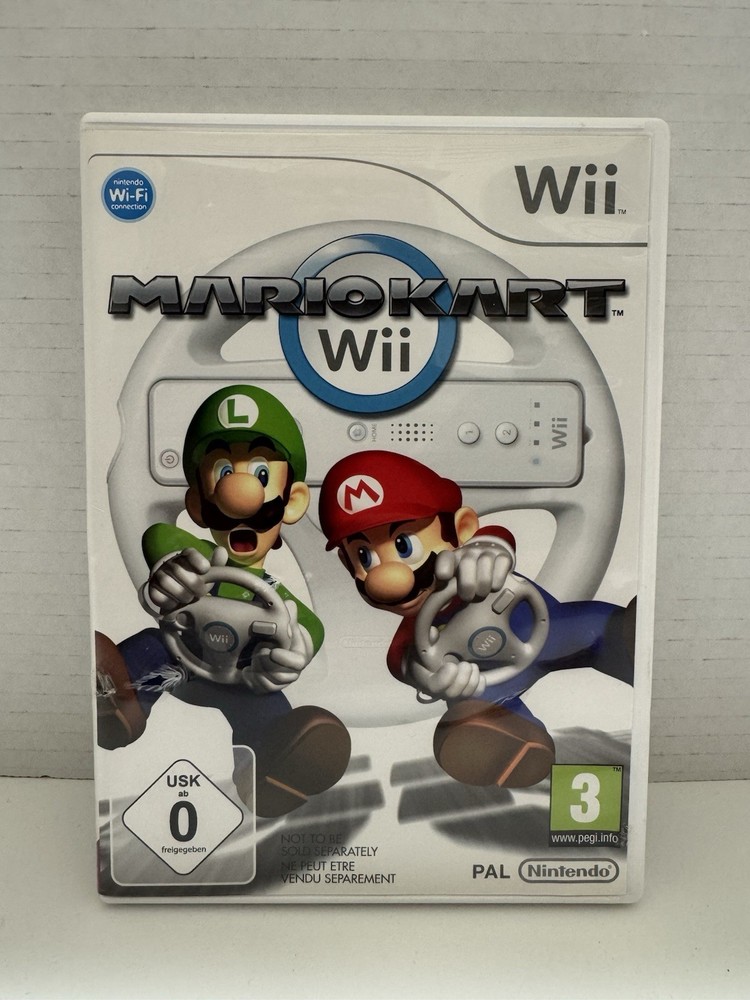 Mario Kart Wii - Nintendo Wii Video Game PAL - COMPLETE w/ MANUAL