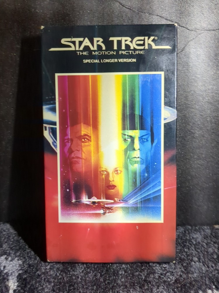 Star Trek: The Motion Picture 1980 Special Longer Version VHS, Stereo, Color
