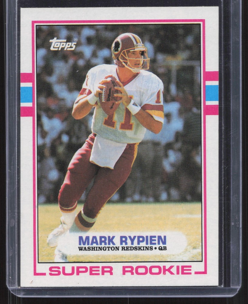 1989 Topps #253 Mark Rypien RC