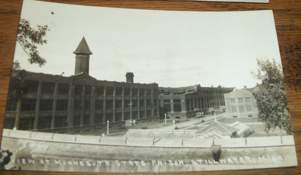 1920's Real Photo Postcard Minnesota State Prison RPPC T3