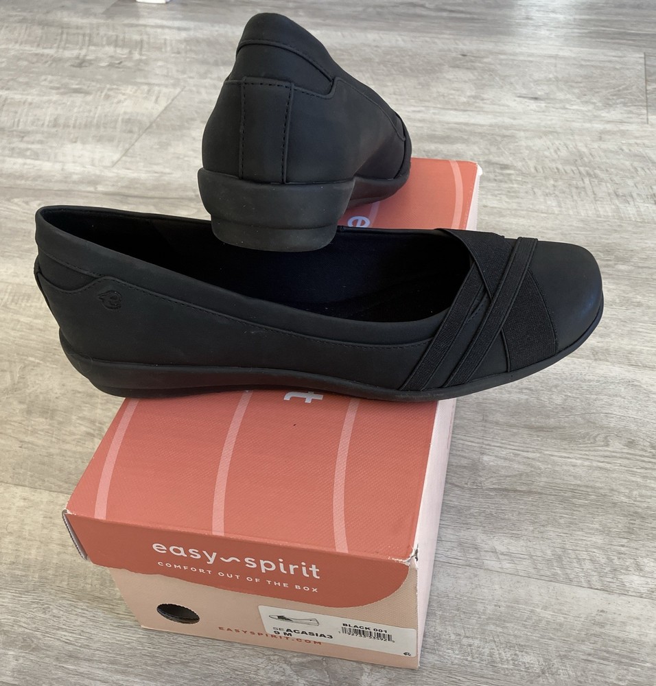 Women’s Easy Spirit SE Acasia3 Black Slip On Size 9 M