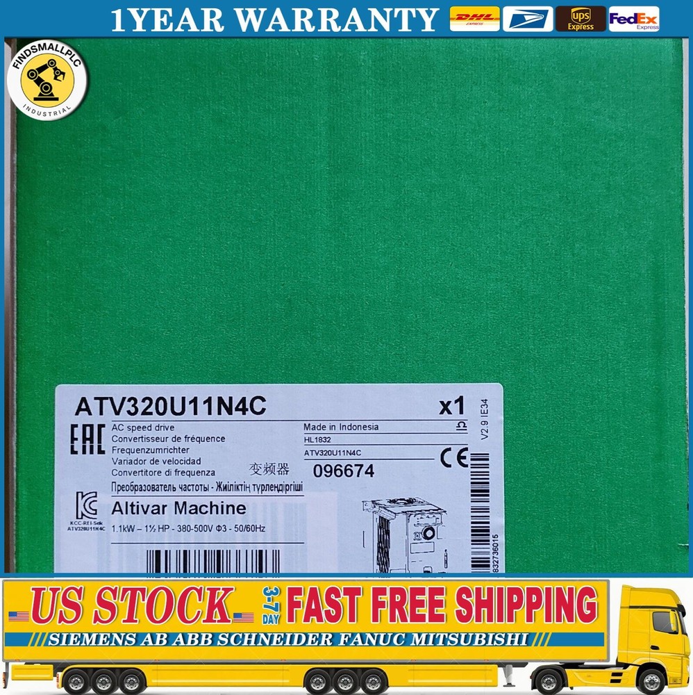 Schneider ATV320U11N4C AC Speed Drive ** NEW In Box **