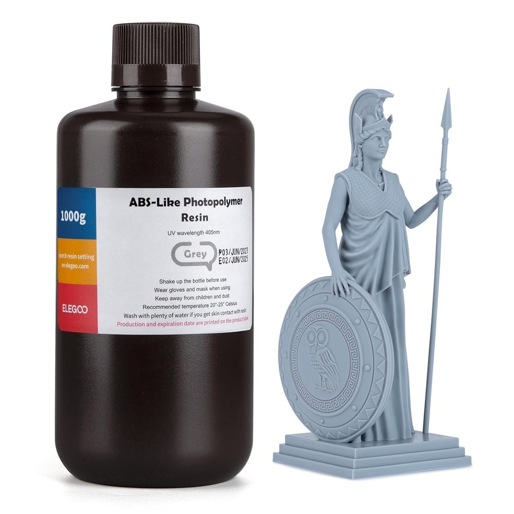 High-Strength 3D Printer Resin 405Nm UV-Curing Photopolymer for LCD Printers-image