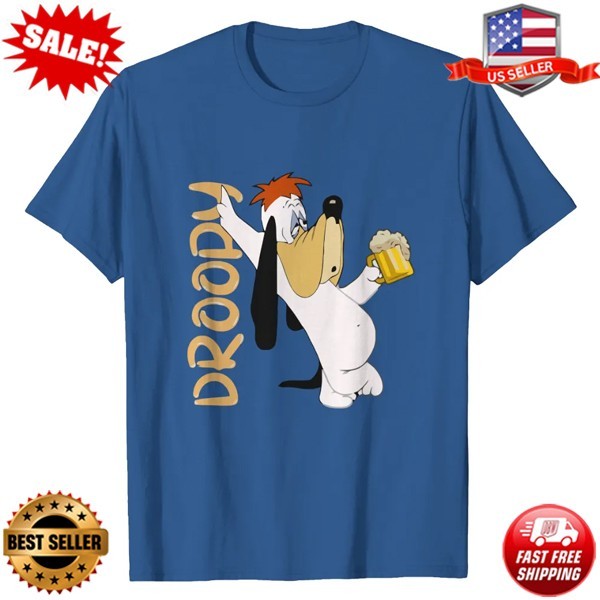 NEW Droopy Dog with Bear Classic Cartoon Unisex T-Shirt  | S-5XL