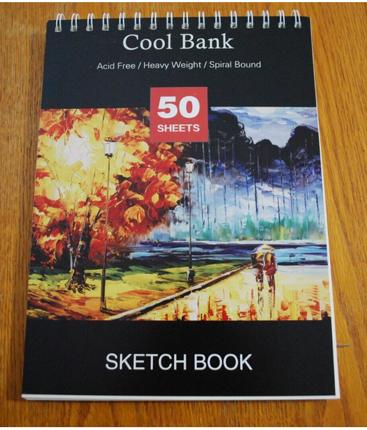 Cool Bank Acid Free Heavy Weight Spiral Bound 50 sheets NEW-image