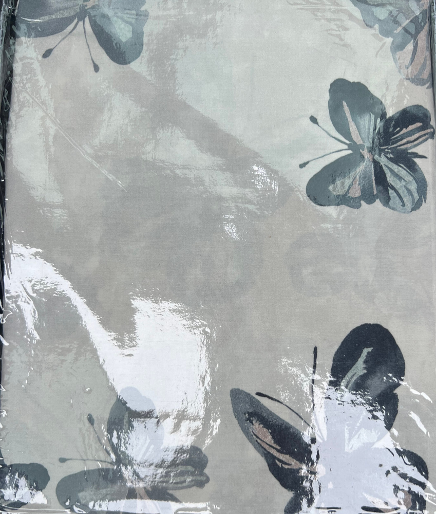 Butterfly Kisses Organic Percale Duvet Cover Full Queen by Pottery Barn