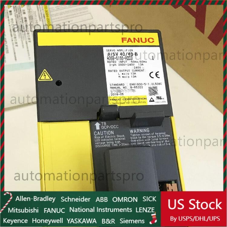 1PC New In Box FANUC A06B-6166-H203 Servo Drive A06B6166H203 Via DHL