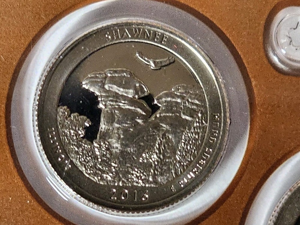 2016 S Shawnee NP Quarter.  Uncirculated From US Mint Set.