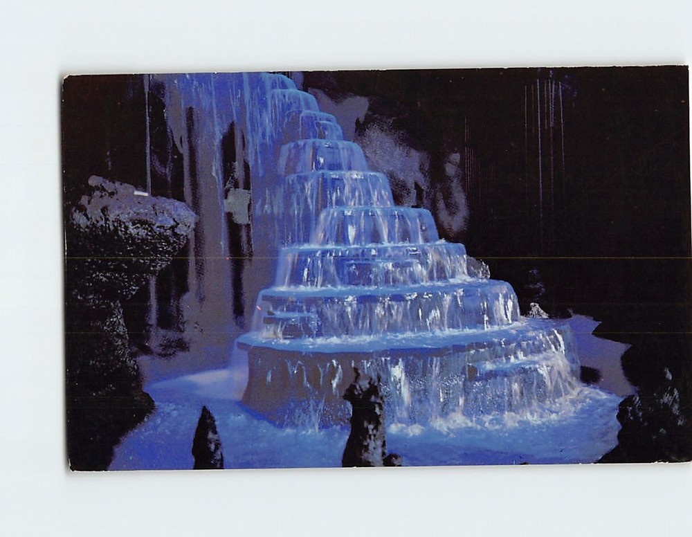 Postcard Rainbow Caverns Frontierland Disneyland Anaheim California USA