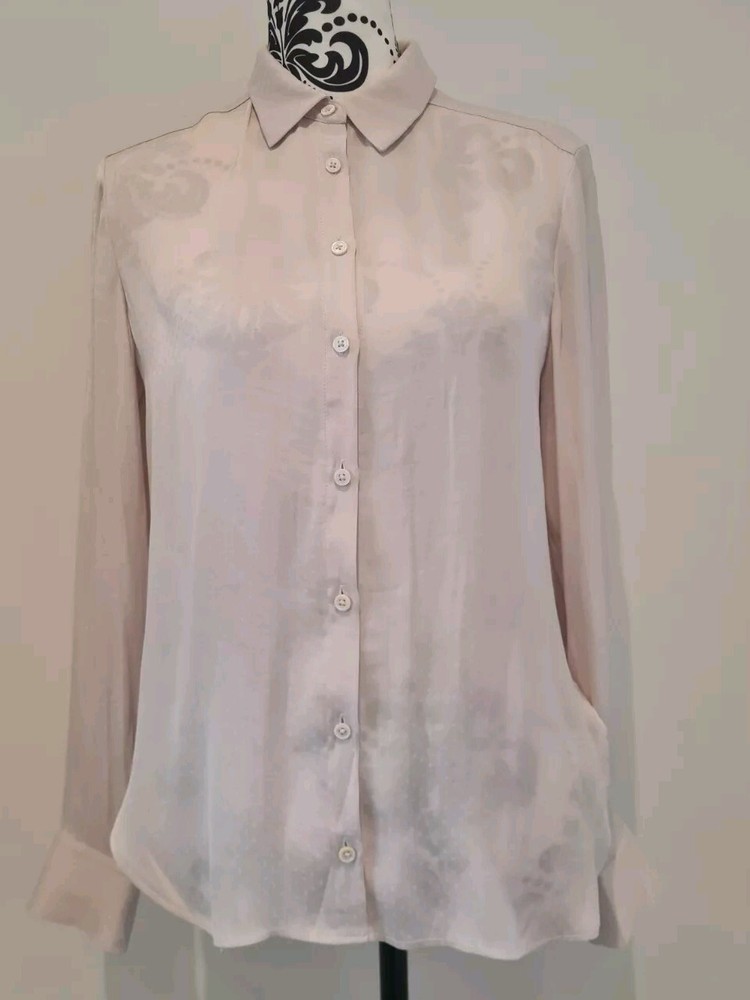 The White Company Blouse Size 6 UK Mint Condition pink