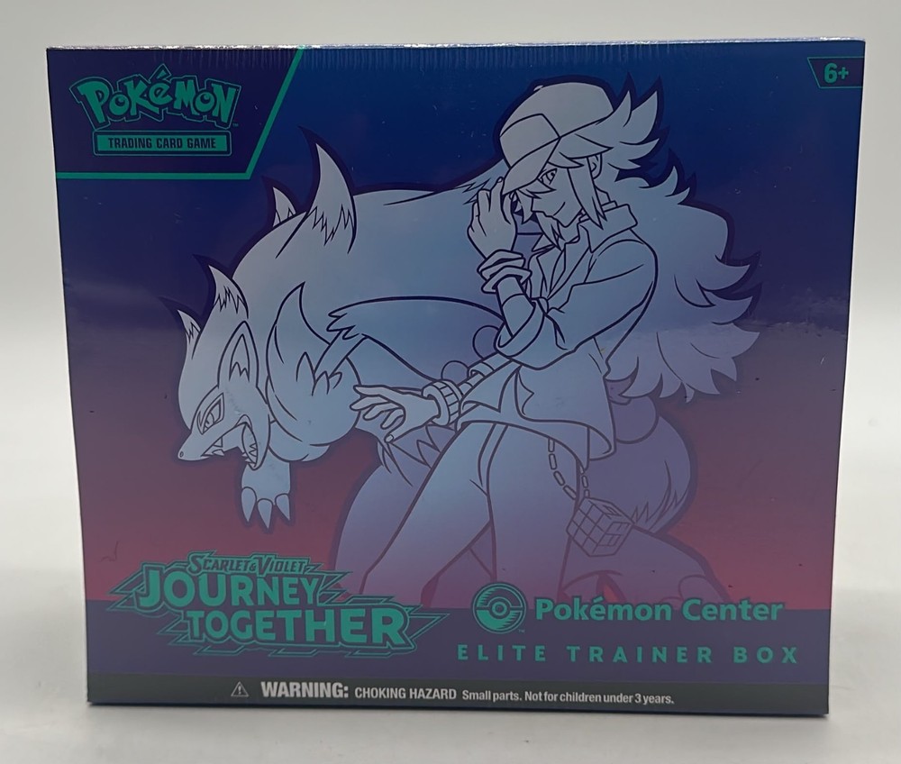 Pokemon Center Journey Together Elite Trainer Box SEALED PC ETBPROBSTEIN is actively accepting consignments !!