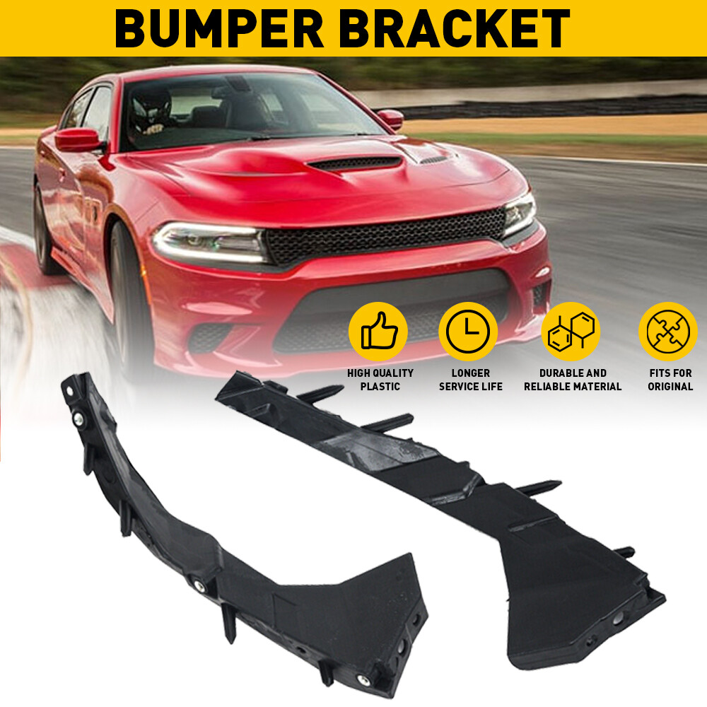 Left Right Front Bumper Brackets Kit for 2015-2021 Dodge Charger 68226533A