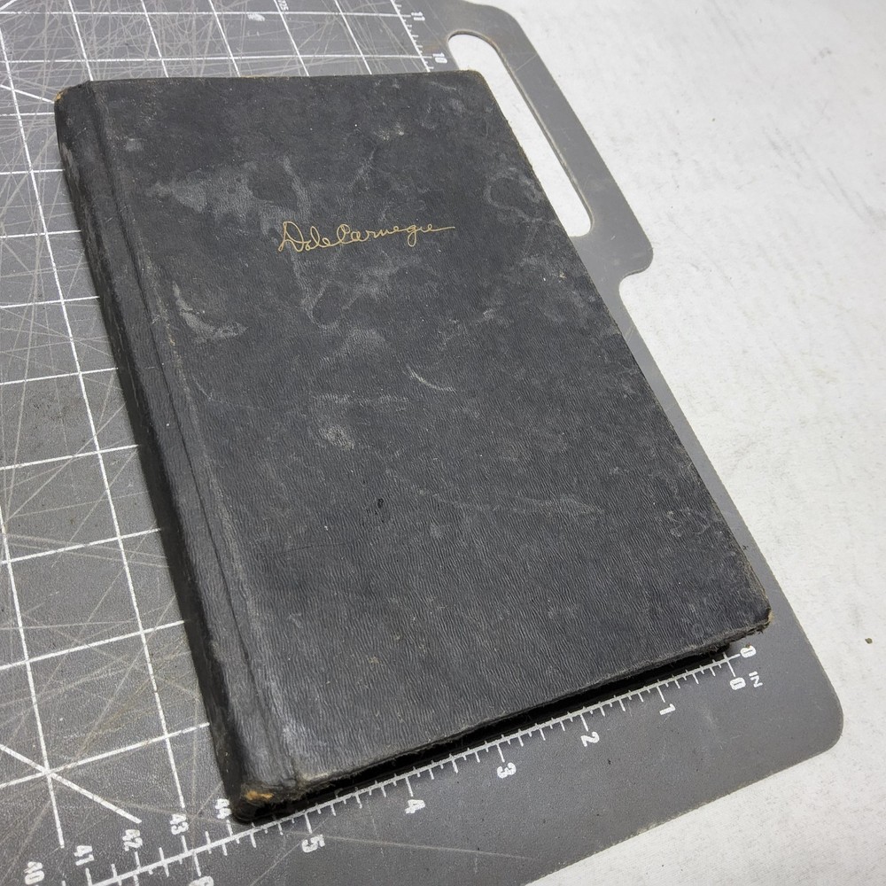 How to stop worrying and start living by dale carnegie 1948 hardcover fair book