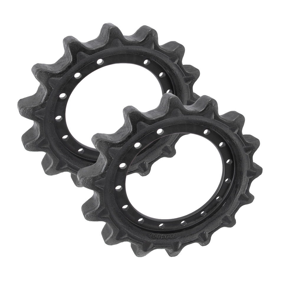 2PCS Bobcat T450 T550 T590 T595 & Gehl RT165 Drive Sprocket Part No. 7204050