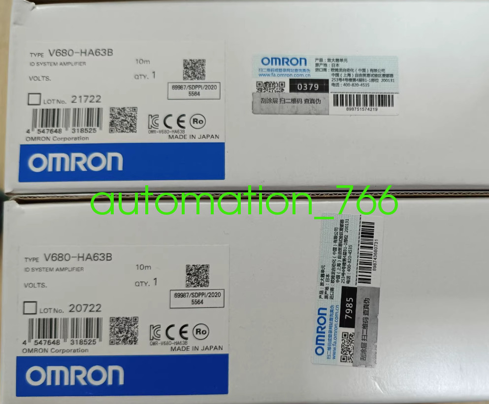 1PCS NEW OMRON V680-HA63B RFID sensor shipping Via DHL or Fedex