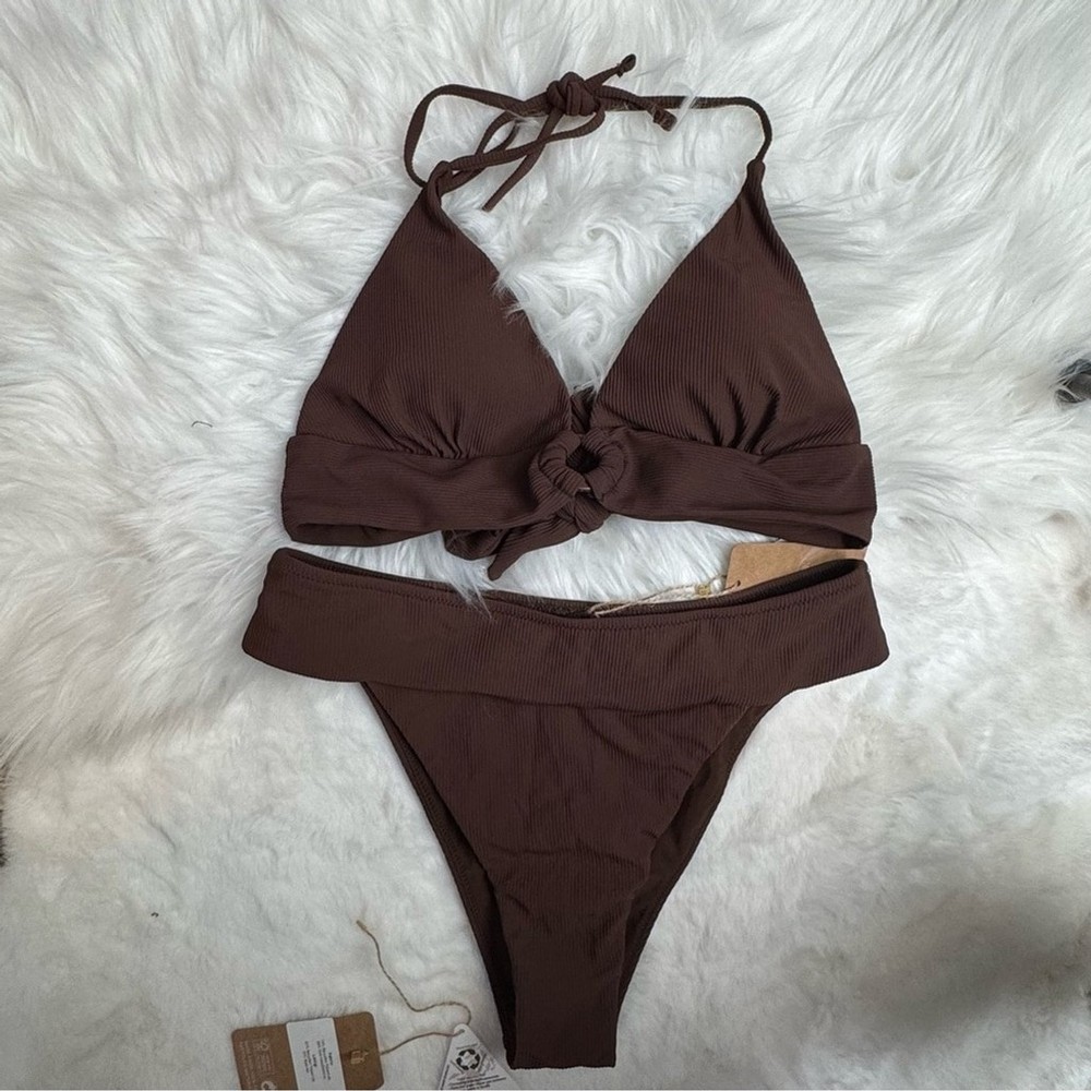 Berlook Stylish Brown Bikini set L 42