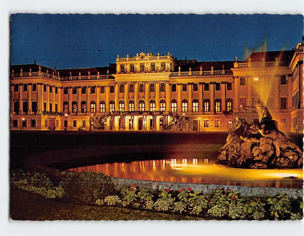 Postcard Schonbrunn Vienna Austria