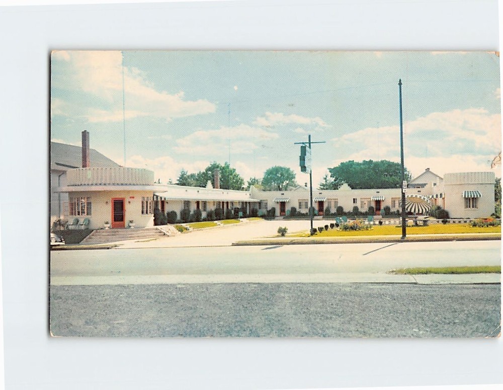 Postcard Payne's Motor Court Fredericksburg Virginia USA