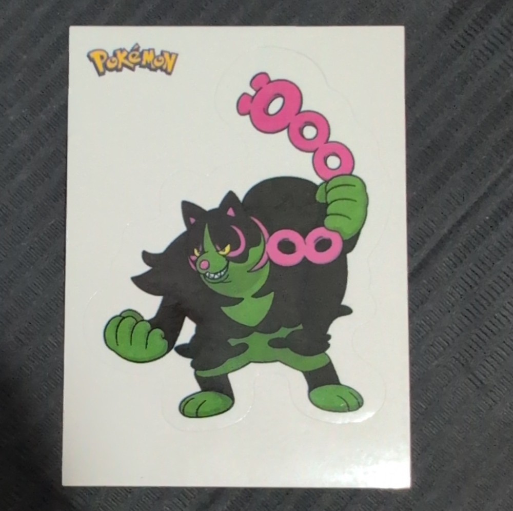 Pokémon Grimmsnarl T56 Glossy Collectible Sticker Anime Nintendo