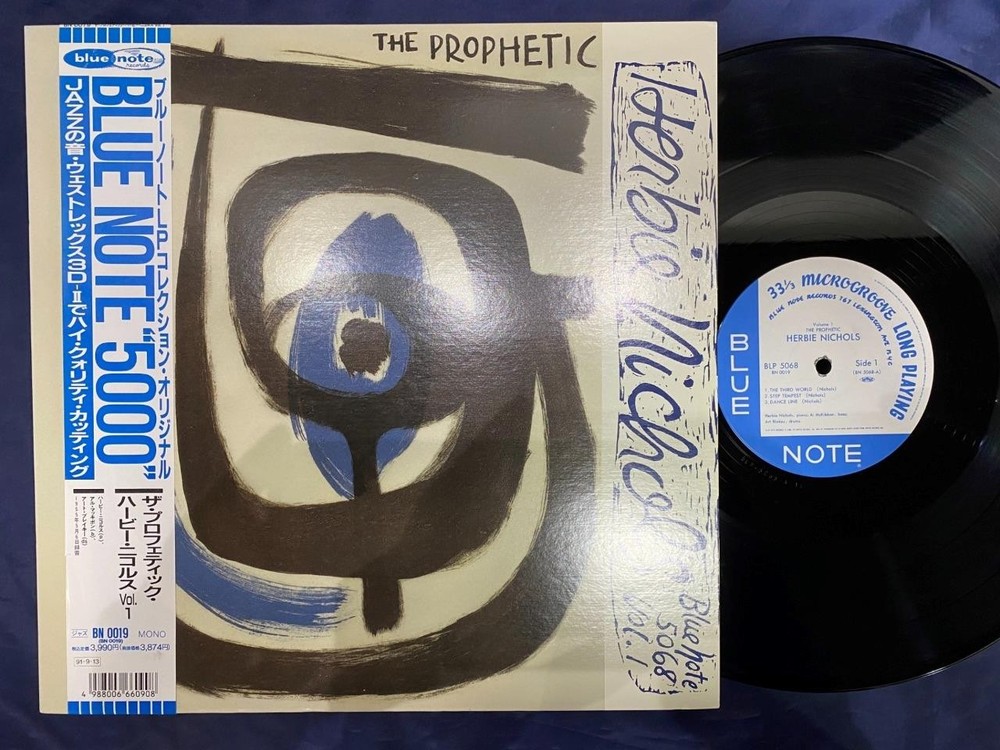 HERBIE NICHOLS PROPHETIC VOL.1 BLUE NOTE BN 0019 OBI MONO JAPAN Vinyl LP