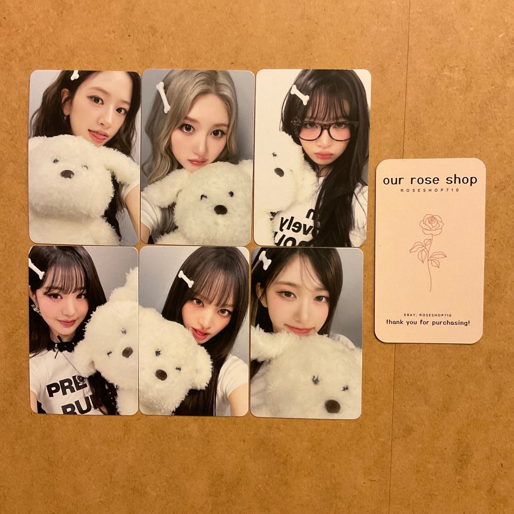 IVE SECRET 4th EP Album Hellolive Fansign Lucky Draw LD Official Photocard PC