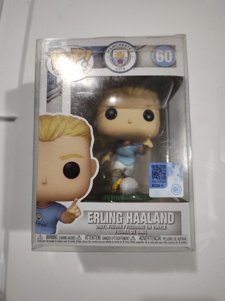 Funko Pop Erling Haaland #60 Manchester City Football Figure