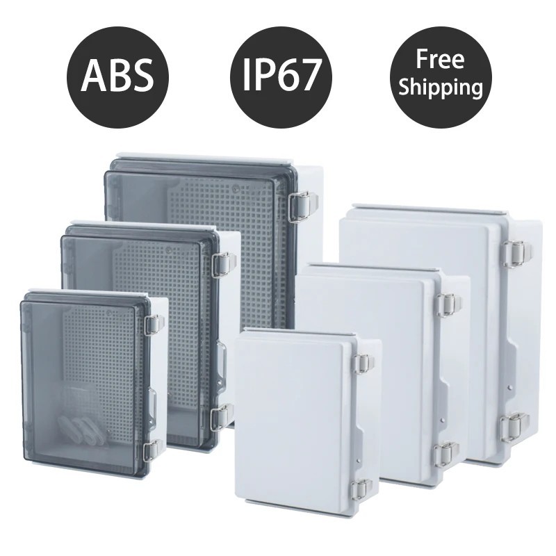 Outdoor Waterproof Electrical Box Junction Box Weatherproof IP67 ABS Plastic-image
