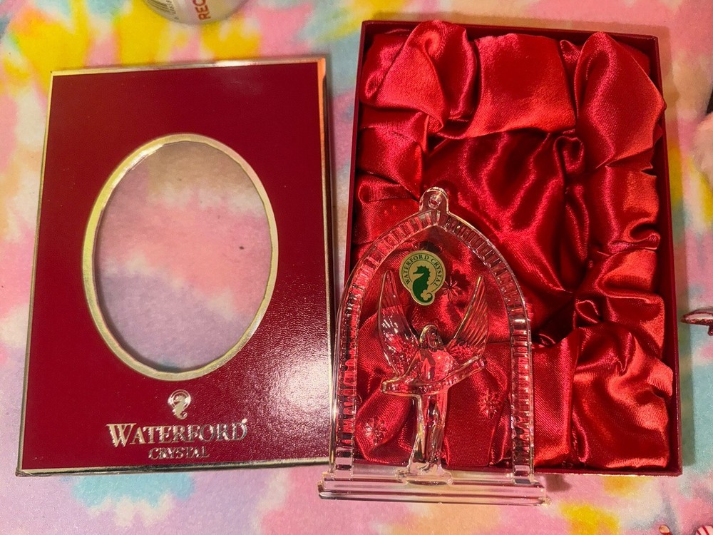 2008 Waterford Crystal Nativity Angel Ornament in Original Box
