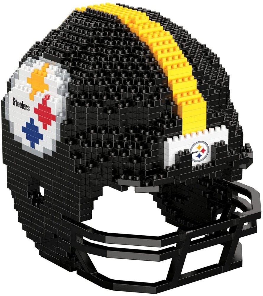 NFL Pittsburgh Steelers 3D BRXLZ Puzzle Casco Conjunto Casco Fútbol