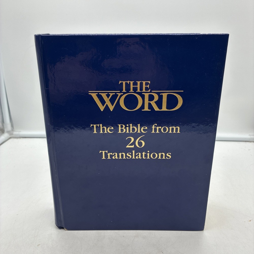 THE WORD: THE BIBLE FROM 26 TRANSLATIONS By Curtis Vaughan - Hardcover EXCELLENT