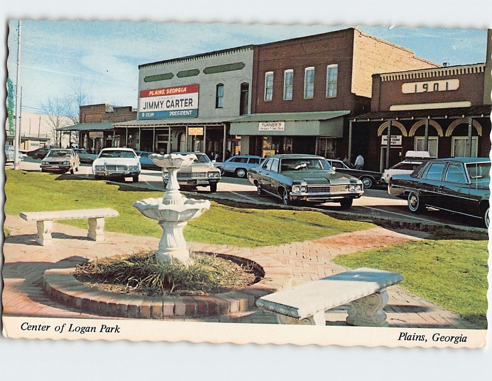 Postcard Central of Logan Park Plains Georgia USA