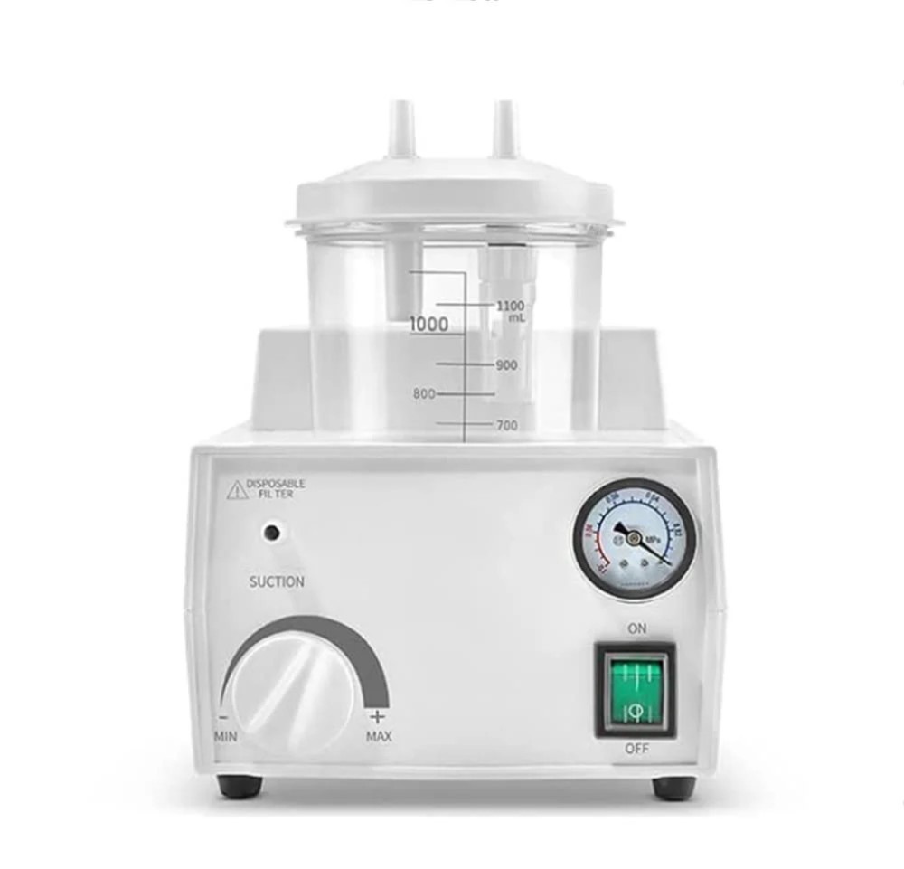 1000ml Portable Veterinary Suction Machine Large Capacity for Home Use 110V