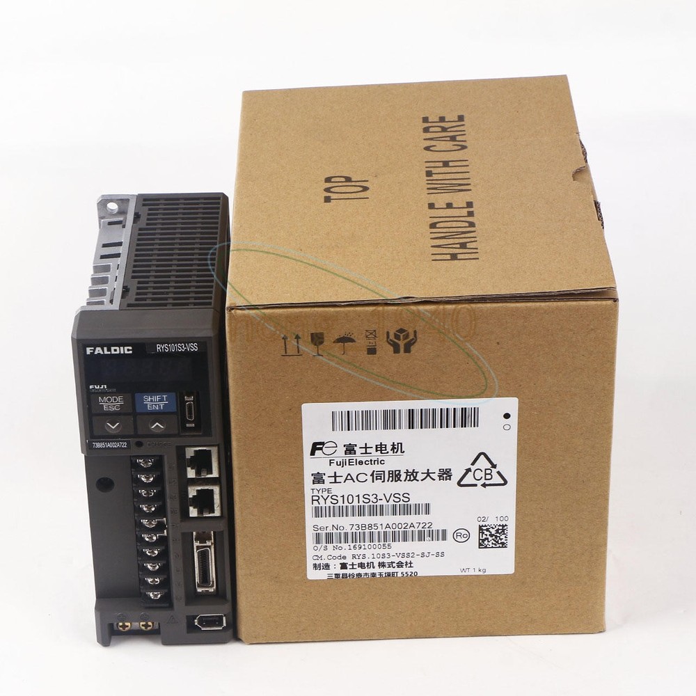 1PCS New Fuji RYS101S3-VSS Servo Drive
