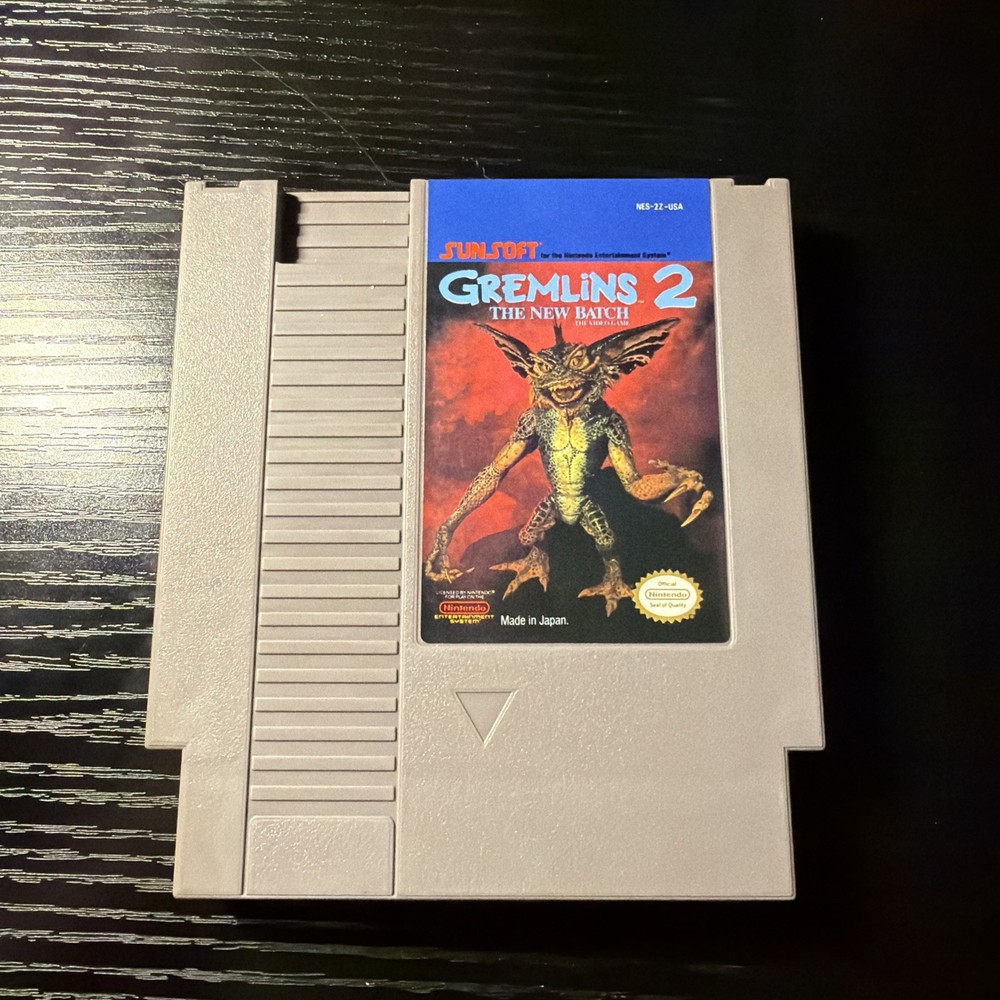 Sunsoft Gremlins 2: The New Batch for Nintendo NES Tested Working