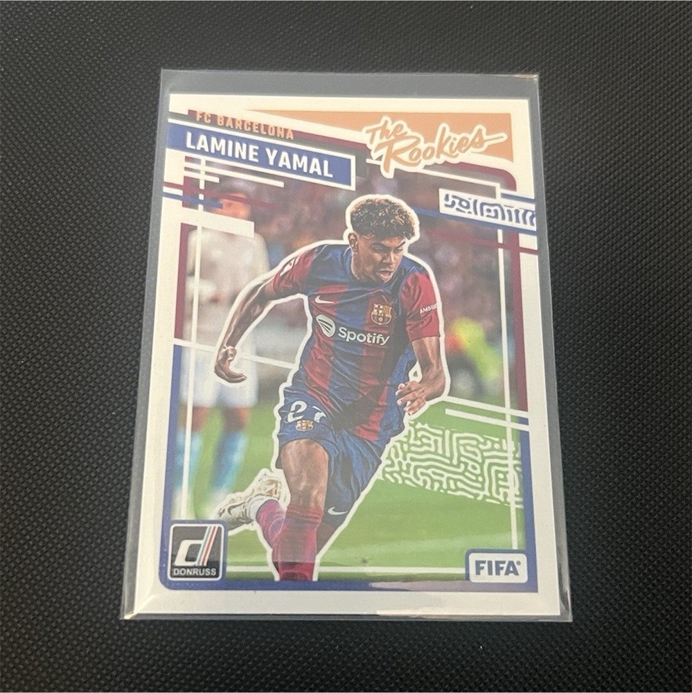 2023-24 Panini Donruss Lamine Yamal Rookie #25 FC Barcelona The Rookies (RC)