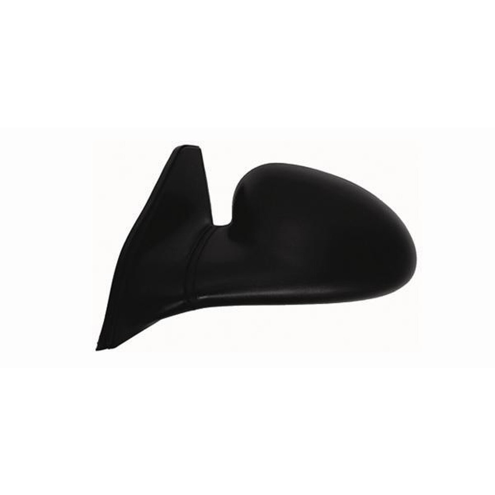 Unpainted Manual Flat Driver Side Door Mirror 128-00480L