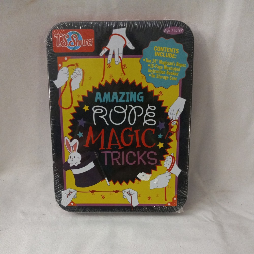Amazing Rope Magic Tricks New sealed. Magician Christmas Stocking Stuffer