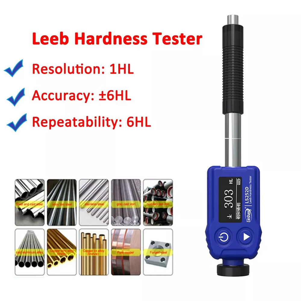 Portable Leeb Hardness Tester HL HV HB HS HRA HRB HRC 7-in-1 Hardness For Metal