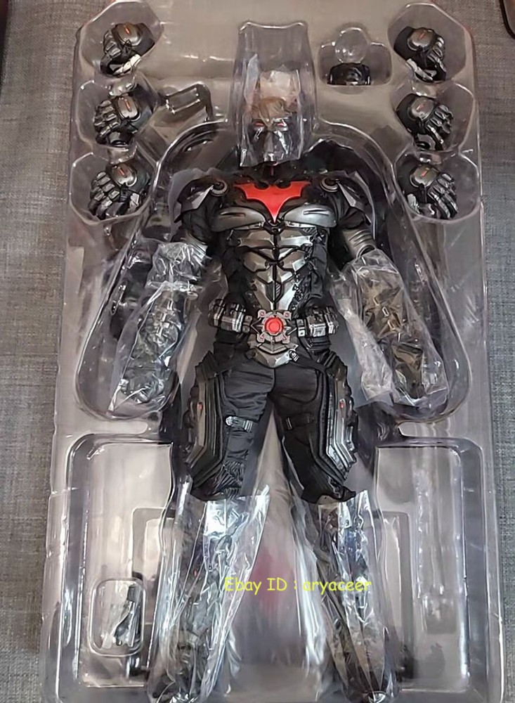 Hot Toys VGM29 Batman Arkham Knight Batman Futura Knight Ver 1/6 Figure In Stock