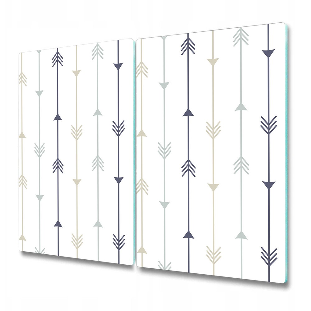 Glass Worktop Saver Kitchen Minimalistic Arrows Scandinavian Simple 2x30x52