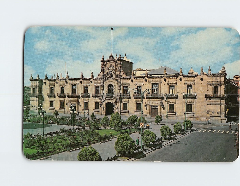Postcard The State Capitol and the Main Plaza Guadalajara Jalisco Mexico