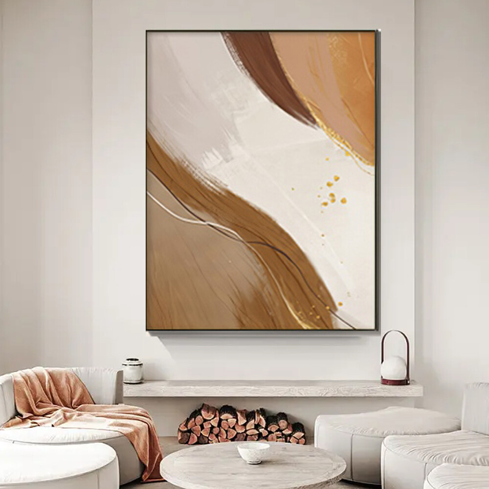 Abstract Handmade Customizable Oil Painting On Canvas Handpainted Wall Art