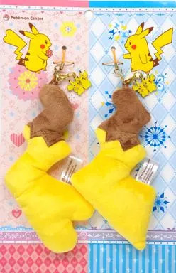 Pokemon Pikachu Pair Tail Strap Set Official Japan Import Excellent