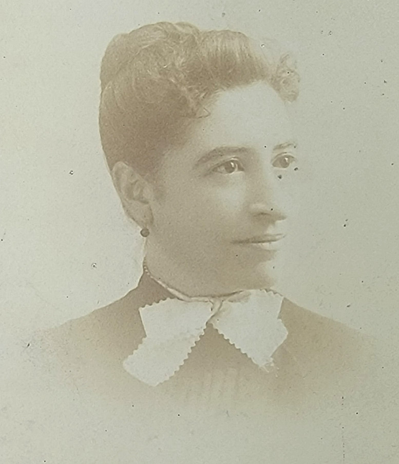 Decatur Illinois Portrait Of A Beautiful Lady Antique Vintage Cabinet Card Photo