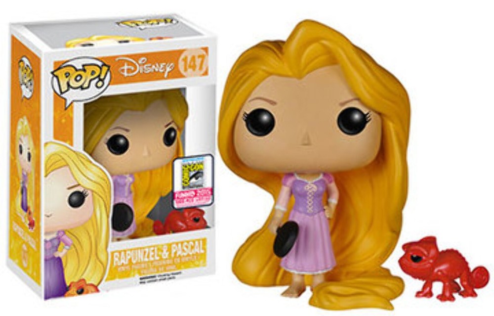 Funko POP! Disney: Rapunzel and Pascal (2015 SDCC)(Damaged Box)[B] #147